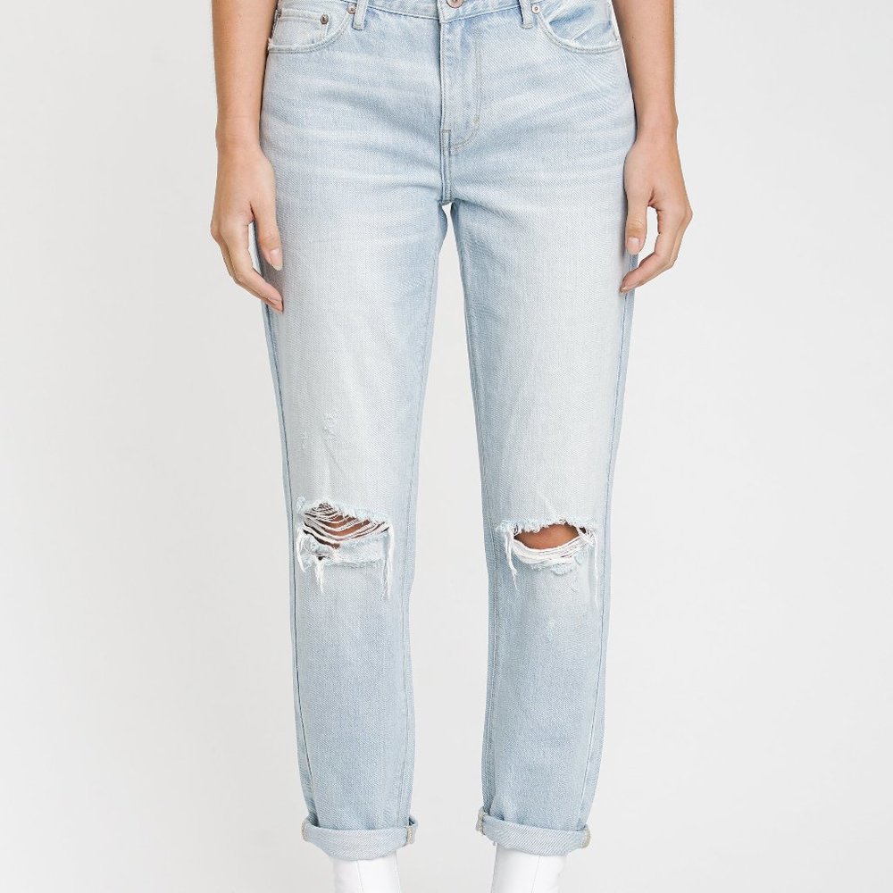PISTOLA Remy Low Rise Boyfriend Jeans